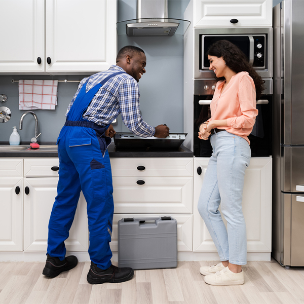 can you provide an estimate for cooktop repair before beginning any work in Headland